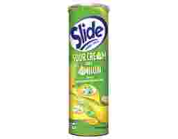 Slide - Snack Khoai Tây Chiên Vị Kem Chua Và Hành 160g