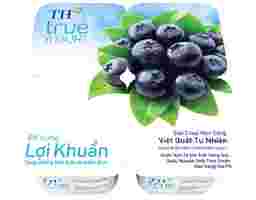 TH True Yogurt - Sữa Chua Ăn Men Sống Vị Việt Quất