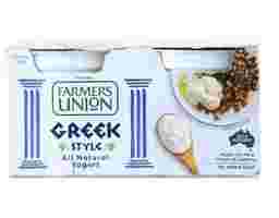 Farmers Union - Sữa Chua Vị Tự Nhiên Kiểu Hy Lạp Greek
