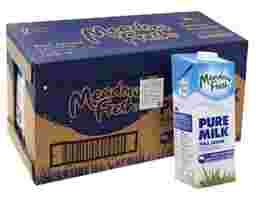 Meadow - Thùng 12 Hộp Sữa Fresh Nguyên Kem 1L