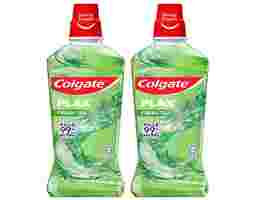 Colgate - Bộ Đôi Nước Súc Miệng Plax Trà Xanh