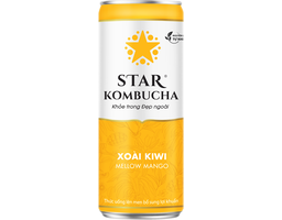 Star Kombucha - Trà Lên Men Vị Xoài Kiwi