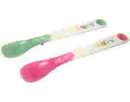 Ami - Bộ 2 Muỗng Đổi Màu Cảm Ứng Nhiệt - Báo Nóng