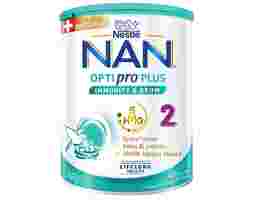 Nestlé - Sữa Bột Nan Optipro Plus 5HMOS Số 2 Cho Bé 6-12 Tháng