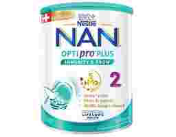 Nestlé - Sữa Bột Nan Optipro Plus 5HMOS Số 2 Cho Bé 6-12 Tháng