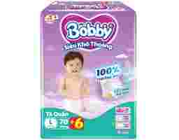 Bobby Tã Quần Siêu Khô Thoáng L70 Cho Bé 9-13kg 70 Miếng