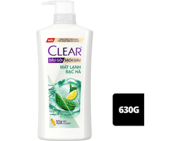 Dầu Gội Mát Lạnh Bạc Hà Sạch Gàu Clear
