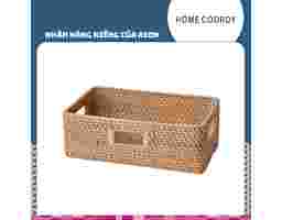 Giỏ Mây Xếp Chồng Lên Nhau (Nửa Ngang) HÓME CÓORDY