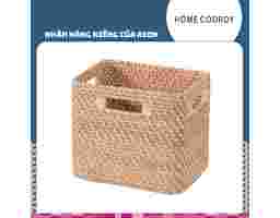 Giỏ Mây Xếp Chồng Lên Nhau Size Nhỏ (Ngang) 19 x 26 x 23cm HÓME CÓORDY