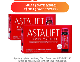 Hộp 10 Chai Nước Uống Bổ Sung 10,000mg Collagen Tinh Khiết Dạng Nước Drink Pure Collagen 10,000mg x 30ml Astalift
