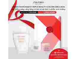 Sữa Chống Nắng Nâng Tông Và Bảo Vệ Da Khỏi Ô Nhiễm Môi Trường Urban Environment Triple Beauty Suncare Emulsion SHISEIDO