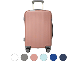Vali Nhựa ABS VLN523 Size 24 Màu Hồng Hùng Phát