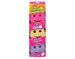 Bộ 3 Miếng Chùi Rửa Bọt Biển Mommy Colors Scrub Daddy