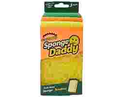 Bộ 3 Miếng Chùi Rửa Bọt Biển Đa Năng Sponge Daddy Scrub Daddy