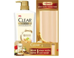 Dầu Gội 9 Thảo Dược Cổ Truyền Sạch Gàu Giảm Gãy Rụng Clear