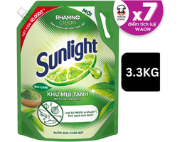 Nước Rửa Chén Bát Matcha Trà Nhật Khử Mùi Tanh Sunlight