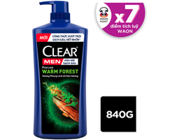 Dầu Gội Sạch Gàu Perfume Warm Forest CLEAR MEN