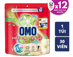 Viên Giặt 3in1 Hương Tươi Mát OMO
