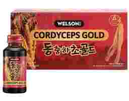 Hộp 10 Chai Thực Phẩm Bổ Sung Nước Đông Trùng Hạ Thảo Cordyceps 70ml Welson