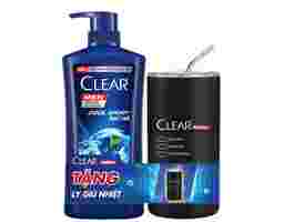 Dầu Gội Cho Nam Cool Sport Bạc Hà Giúp Làm Sạch Gàu CLEAR MEN
