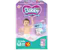 Bobby Tã Quần Siêu Khô Thoáng XL66 Cho Bé 12-17kg 66 Miếng