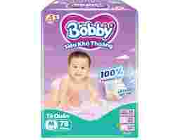 Bobby Tã Quần Ultra M76 Cho Bé 6-11kg 76 Miếng