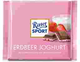 Ritter Sport - Socola Vị Sữa Chua Dâu