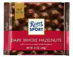 Ritter Sport - Kẹo Socola Đen Nhân Hạt Dẻ