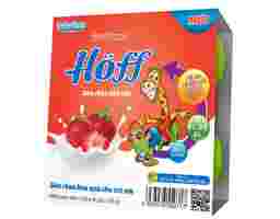 Hoff - Lốc 4 Sữa Chua Hoa Quả Vị Dâu Tây