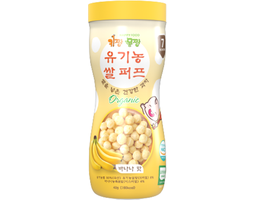 Happy Food - Bánh Ăn Dặm Bi Tan Organic Vị Chuối