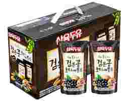 Thùng 20 Bịch Sữa Hạnh Nhân Óc Chó Đậu Đen 190ml - 03127421 Sahmyook