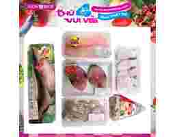 Combo Tiết Kiệm 3 (Fillet Lóc Lăng Thu Tôm Nõn Mực Lá Quế) AVN