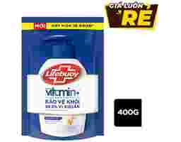 Nước Rửa Tay Sữa Dưỡng Ẩm Chăm Sóc Da 400g Lifebuoy