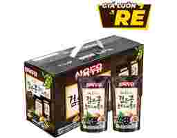 Thùng 20 Bịch Sữa Hạnh Nhân Óc Chó Đậu Đen 190ml - 03127421 Sahmyook