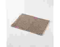 HÓME CÓORDY - Thảm Chùi Chân Hình Bánh Waffle 45x60cm Nâu