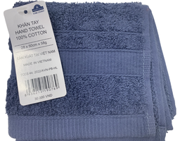 HÓME CÓORDY - Khăn Tay Xanh Navy 28X50-58G CT