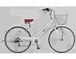 TOPVALU - Xe Đạp Thời Trang 26 Inch Saimoto Emifain Màu Trắng