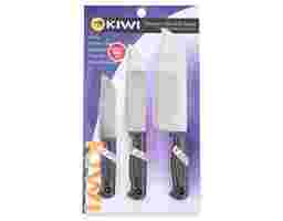 Kiwi - Bộ 3 Dao Kiwi Cán Nhựa (475+477+211cm)