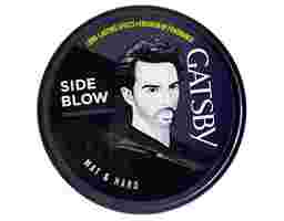 GATSBY - Wax Tạo Kiểu Tóc Side Blow Mat & Hard - Đen