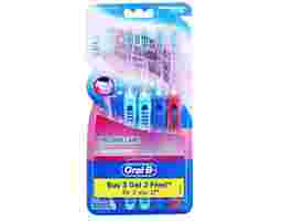 Oral-B - Bàn Chải Đánh Răng Green Tea Gum Care Siêu Mềm Vỉ 5 Cây