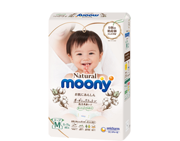 Moony - Tã Dán Natural M46 Cho Bé Từ 6-11kg