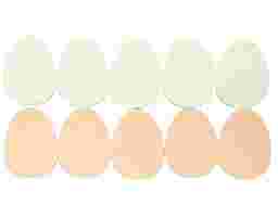DAISO - Bông Phấn Hình Egg
