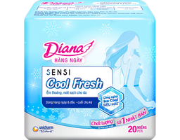 Diana - Băng Vệ Sinh Hàng Ngày Sensi Cool Fresh 20 Miếng