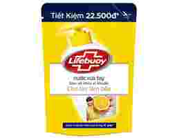 Lifebuoy - Nước Rửa Tay Chanh Khử Mùi Cho Tay Làm Bếp