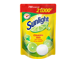 Sunlight - Nước Rửa Chén Bát Chanh Sạch Nhanh