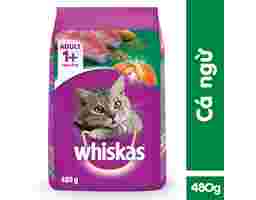 Whiskas - Thức Ăn Cho Mèo Lớn Vị Cá Ngừ 480g