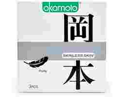 Okamoto - Bao Cao Su Skinless Skin Purity 10`S 3 Cái