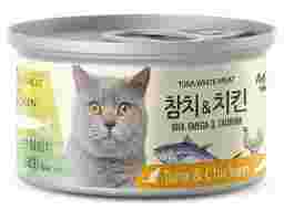 Meowow - Pate Cho Mèo Cá Ngừ Trắng & Gà