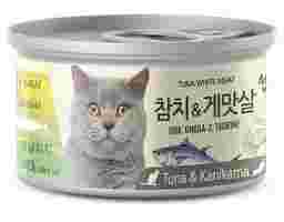 Meowow - Pate Cho Mèo Cá Ngừ Trắng & Cua