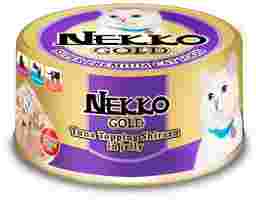 Nekko - Thức Ăn Cho Mèo Vị Cá Ngừ Rắc Cá Cơm Sữa Dạng Thạch